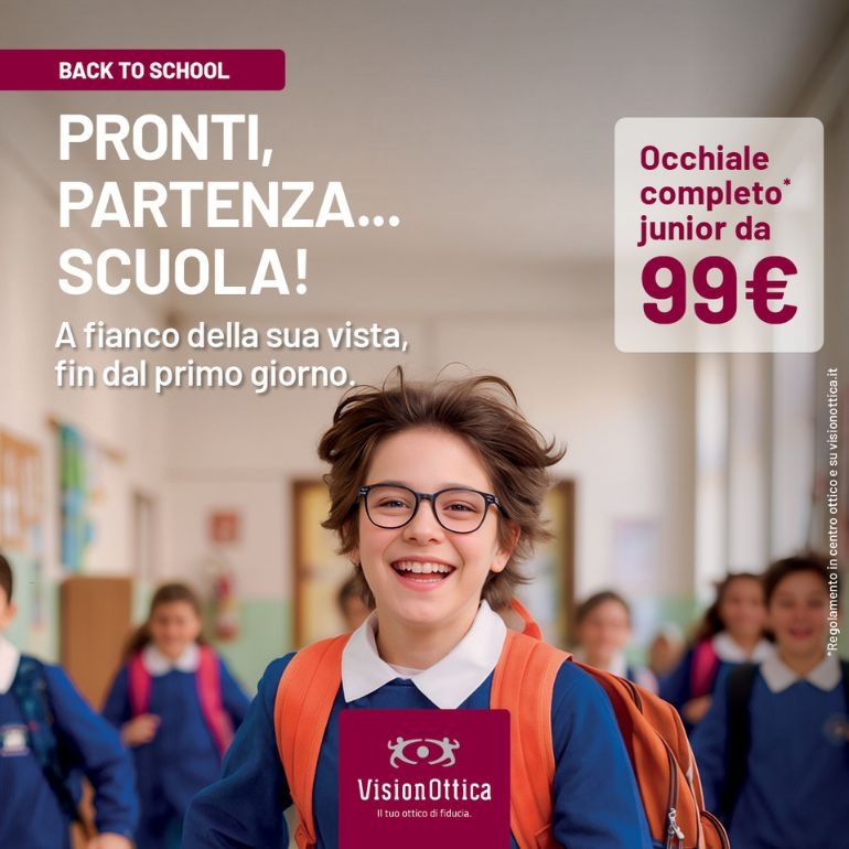 Back to school VisionOttica